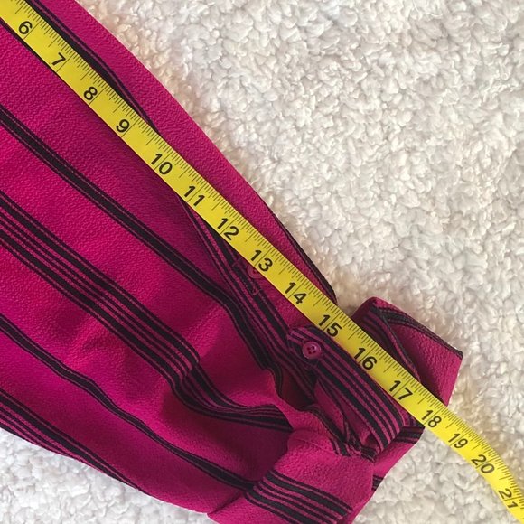 Kim Rogers Curvy, Long Sleeve Blouse V-Neck  Women's  Zip Front,  Size 2XL, - Picture 13 of 15